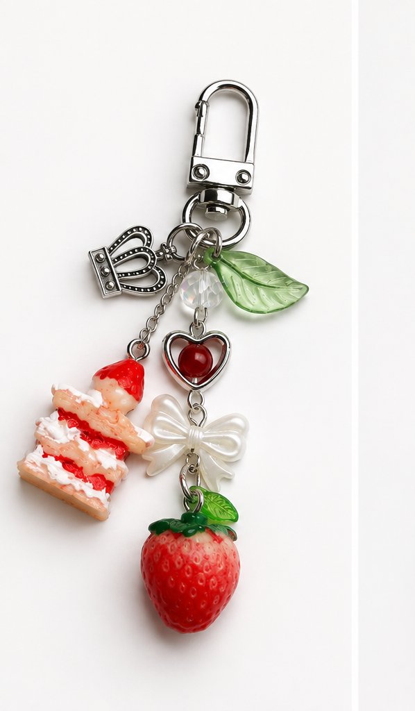 Strawberry Shortcake Keychain