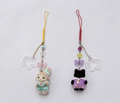 Calico Critters Handmade Charm Keychains | Emma the Sheep & Gloria the Midnight Cat