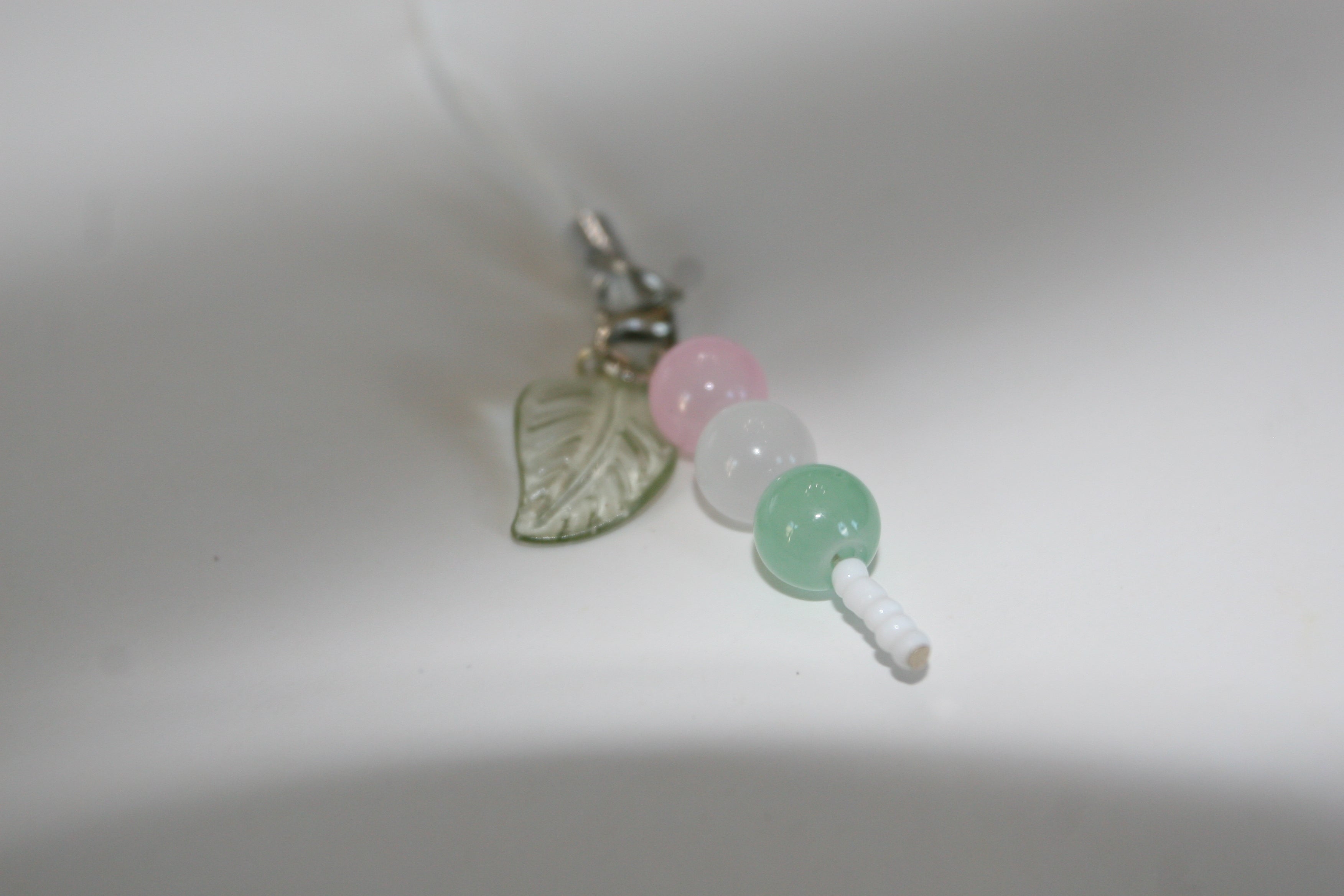 Dango Beaded Keychain Charm