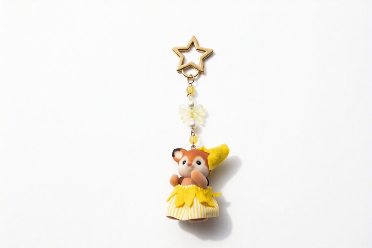 Willow Deer Baby Banana Keychain ♡